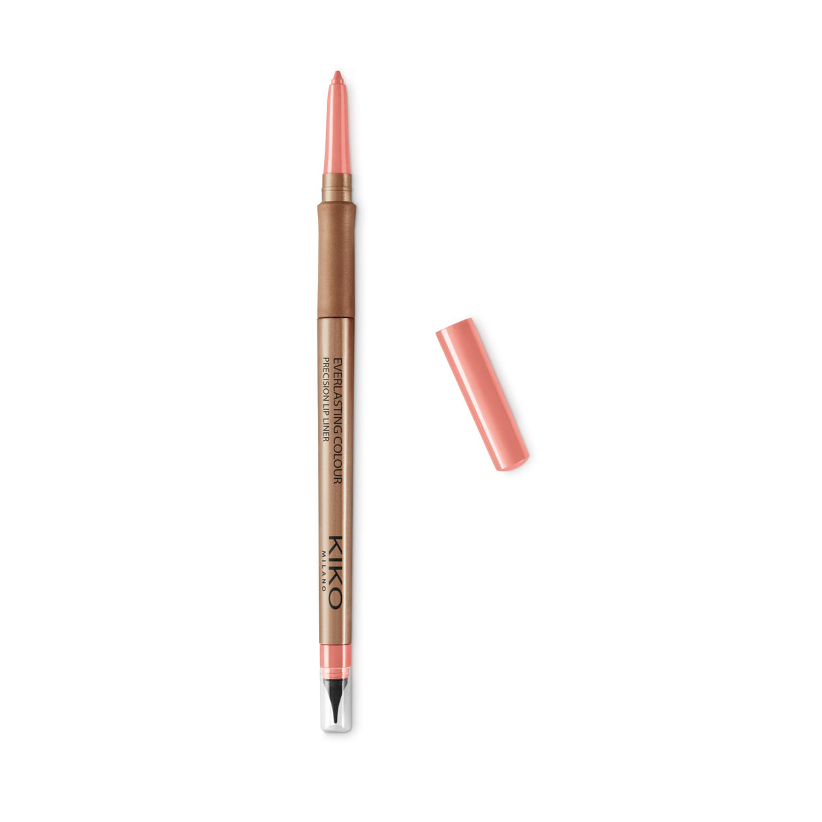 White Smoke KIKO Everlasting Colour Precision Automatic Lip Liner, 504 Dark Mauve