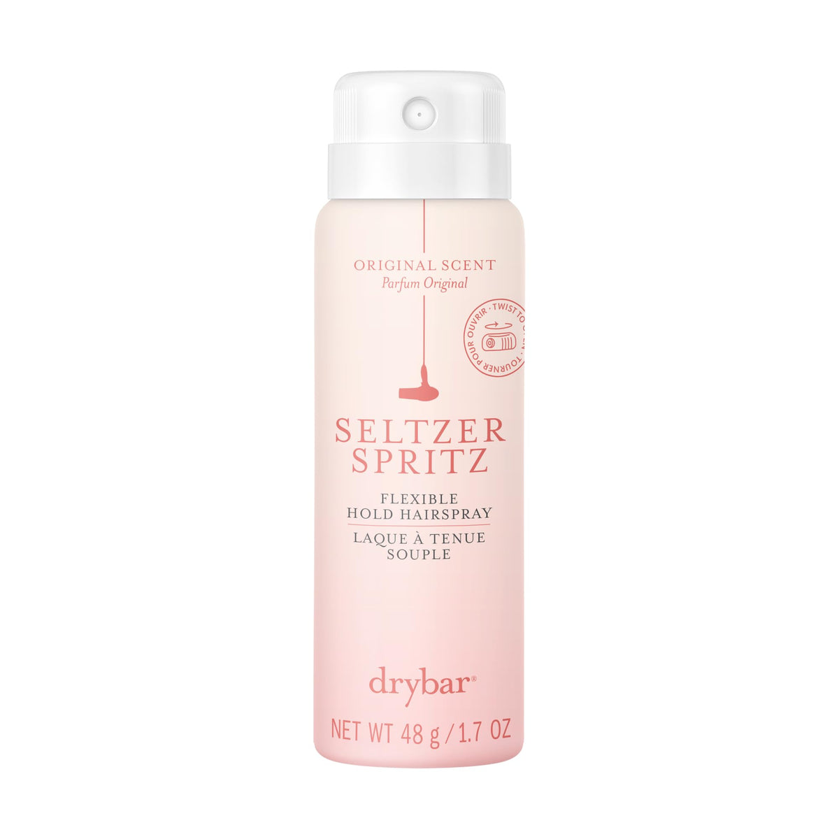 Misty Rose Drybar Seltzer Spritz Flexible Hold Hairspray