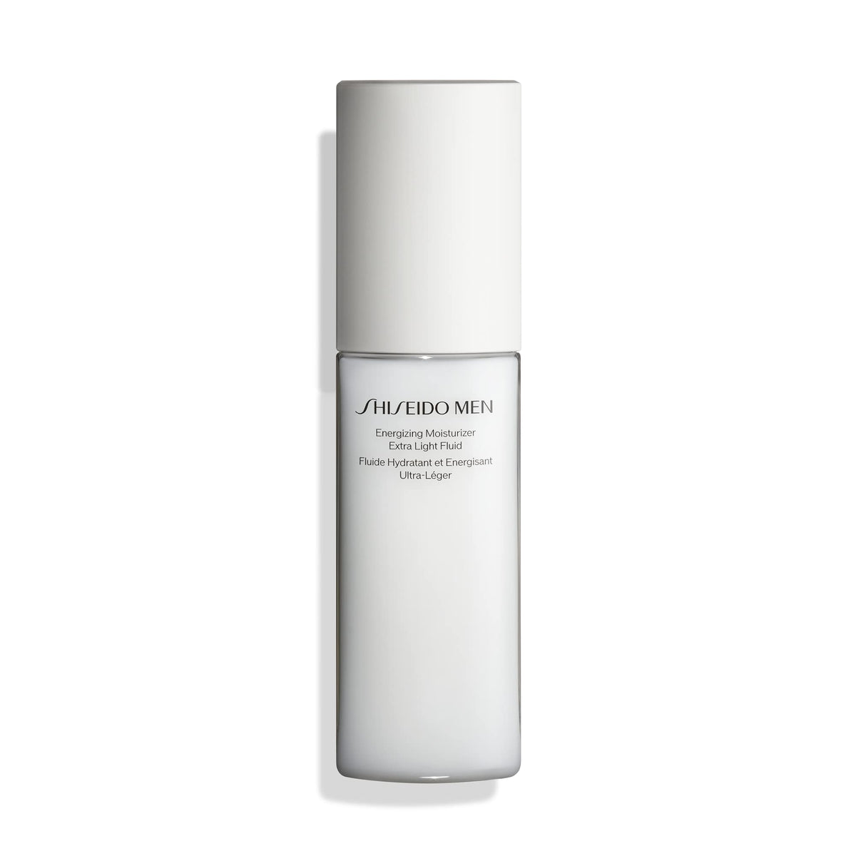 Lavender Shiseido Men Energizing Moisturizer Extra Light Fluid - 100 mL - Reduce the Look of Fine Lines, Dullness & Dry Skin - Non-Greasy, Extra-Light Texture
