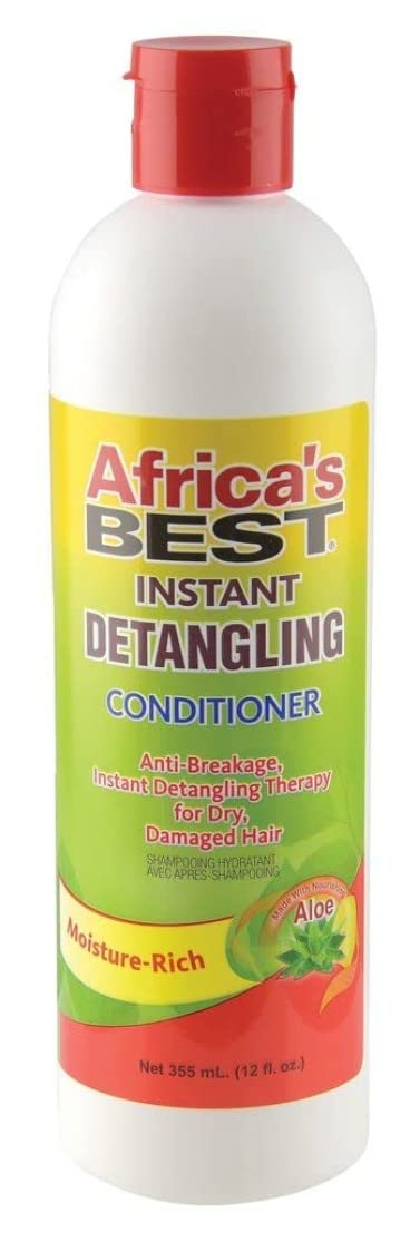 Africa's Best Instant Detangling Conditioner, 12 oz (Pack of 2)