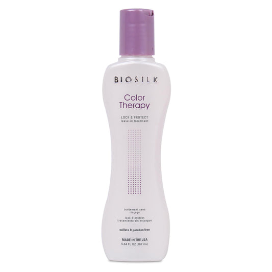 Light Gray BioSilk Color Therapy Lock & Protect, Prevents Color Loss & Strengthens Hair, Keeps Color Vibrant & Rich, Sulfate, Paraben & Cruelty-Free, 5.64 Oz