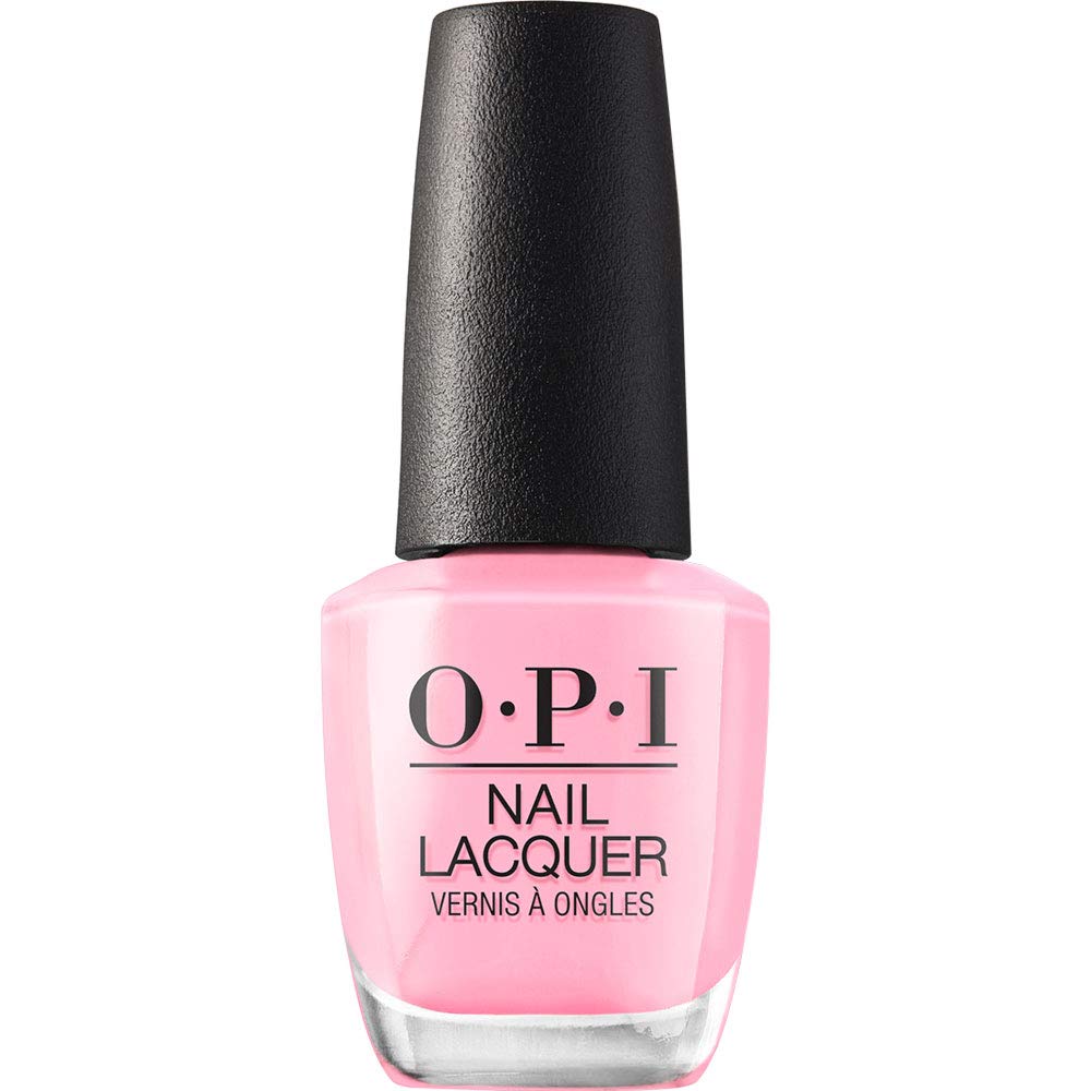 White Smoke OPI Nail Lacquer Pink-ing of You | Sheer Soft Pink Crème Chip Resistant Nail Polish | Vegan, Fast Drying, Streak Free