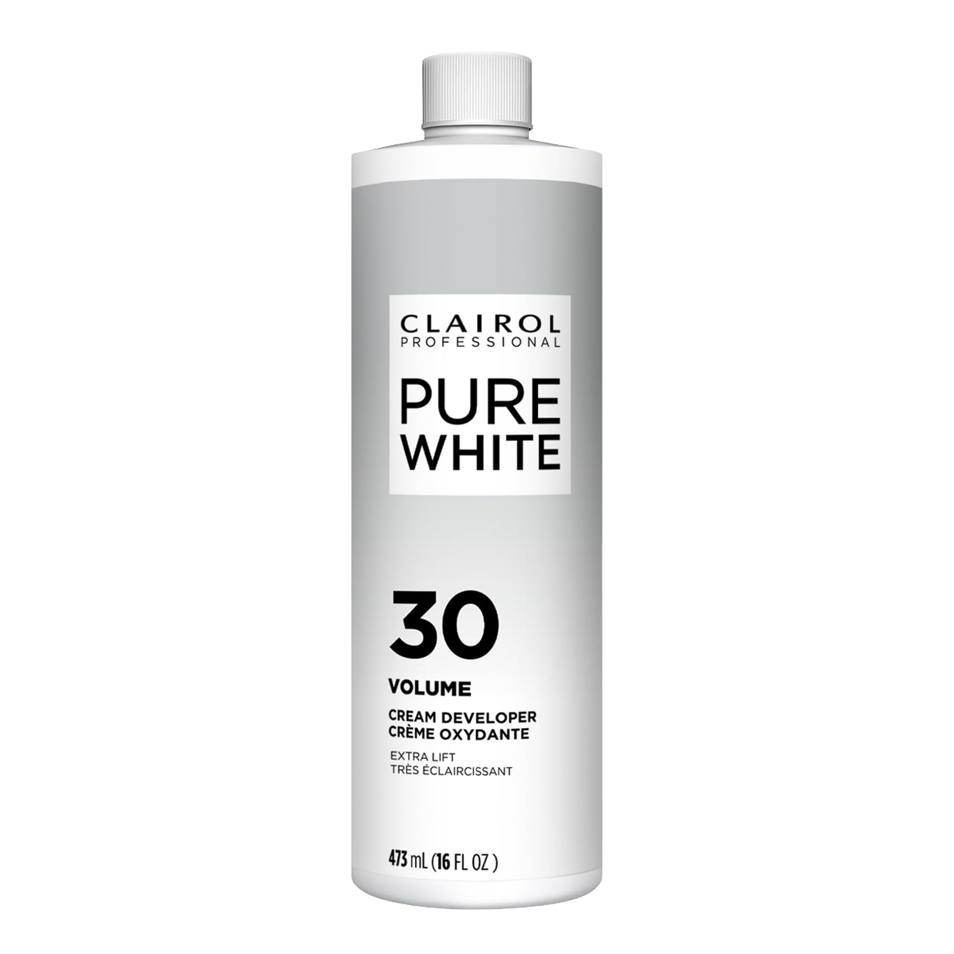 White Smoke Clairol Professional Pure White 30 volume Crème Developer, 16 oz