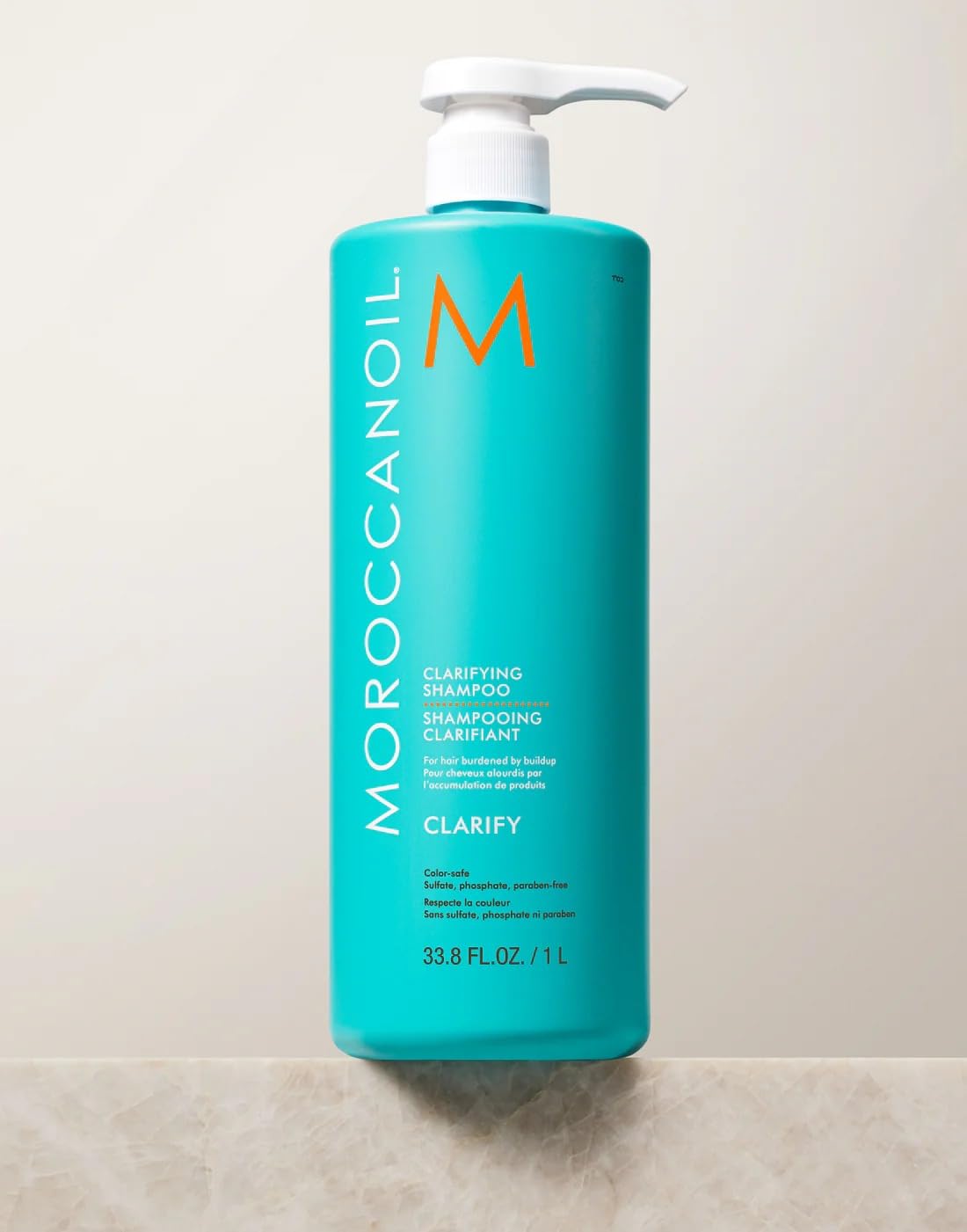 Misty Rose Moroccanoil Clarifying Shampoo, 33.8 Fl Oz