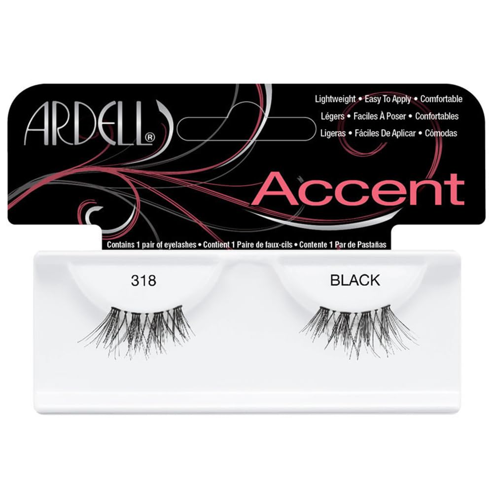 White Smoke Ardell Lash Accent Pair 318 (Pack of 4)