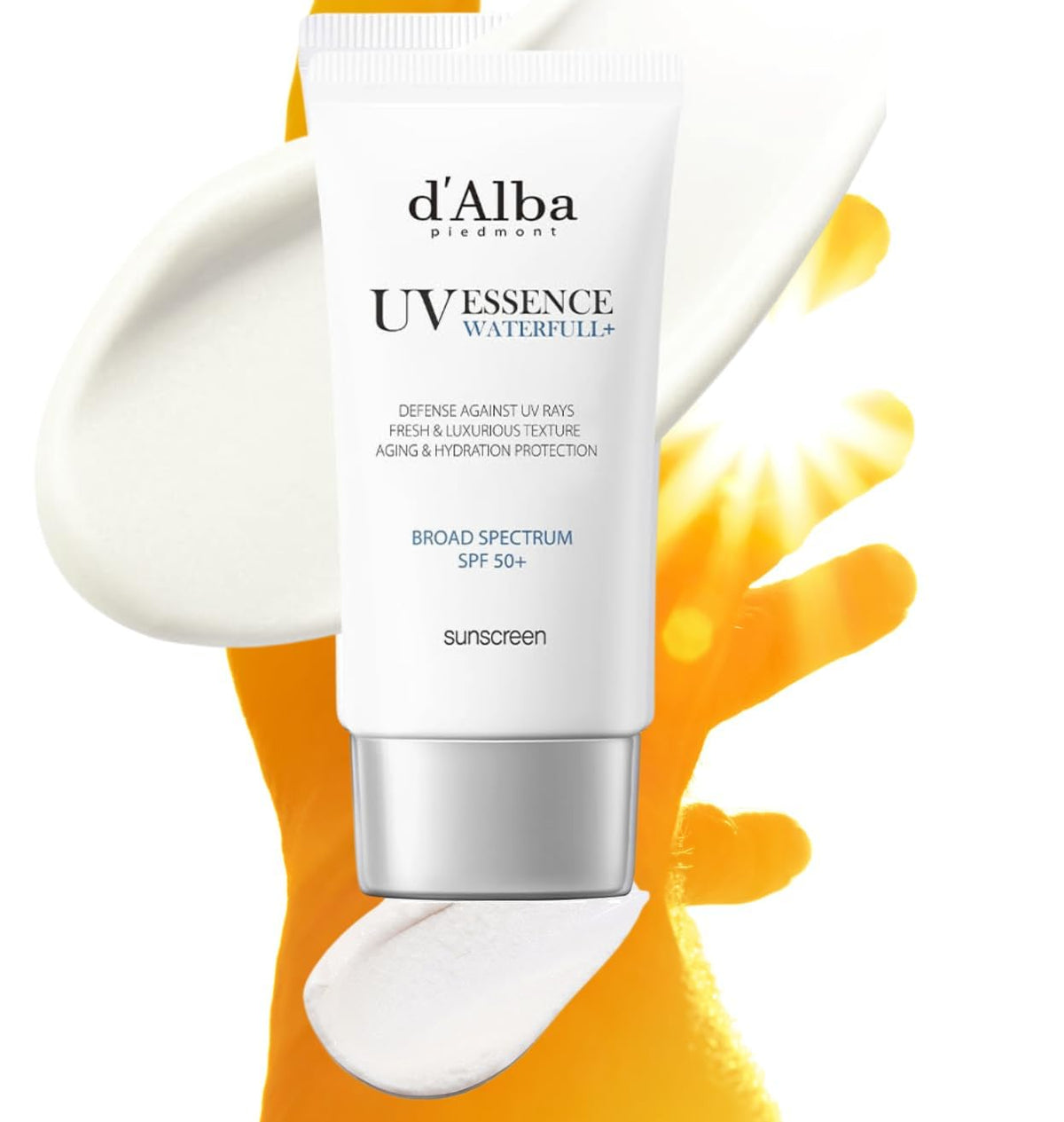 White Smoke d'Alba Piedmont [ORIGINAL] UV Essence Sunscreen for Face SPF 50+ Face Moisturizer Ultra Violet Protection White Truffle Sun Cream Hydrate Skin and Decrease Wrinkles