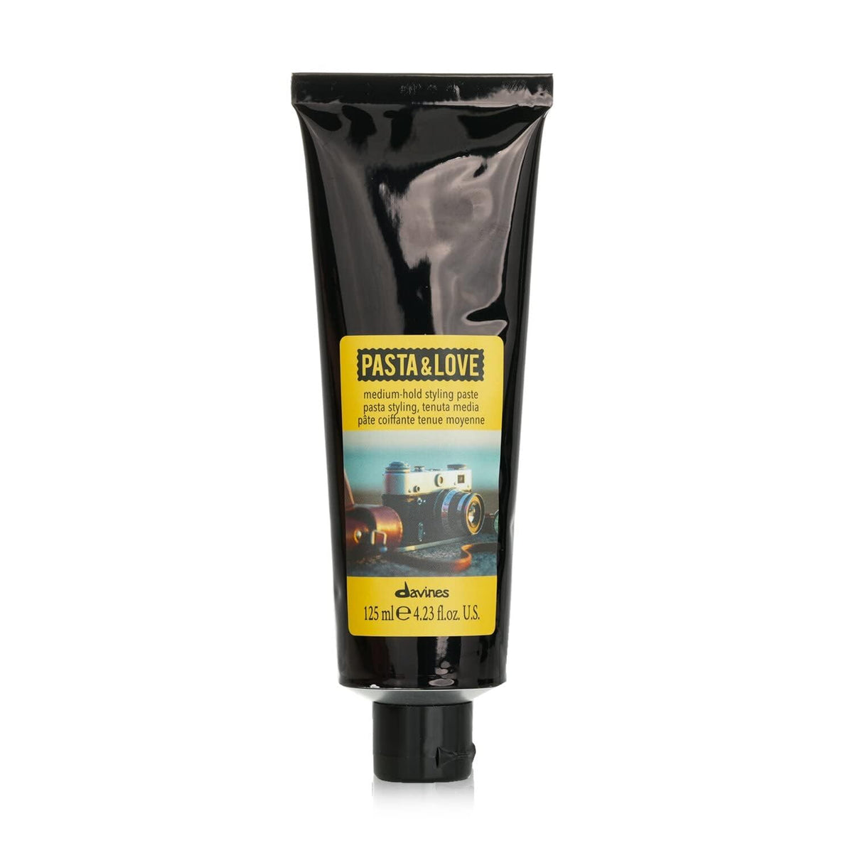 White Smoke Davines Pasta & Love Medium hold workable styling paste, natural finish