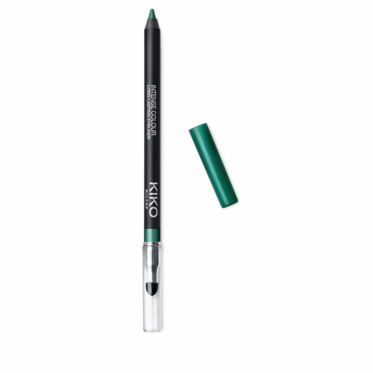 White Smoke KIKO Intense Colour Long Lasting Pencil Eyeliner, 08 Metallic Emerald