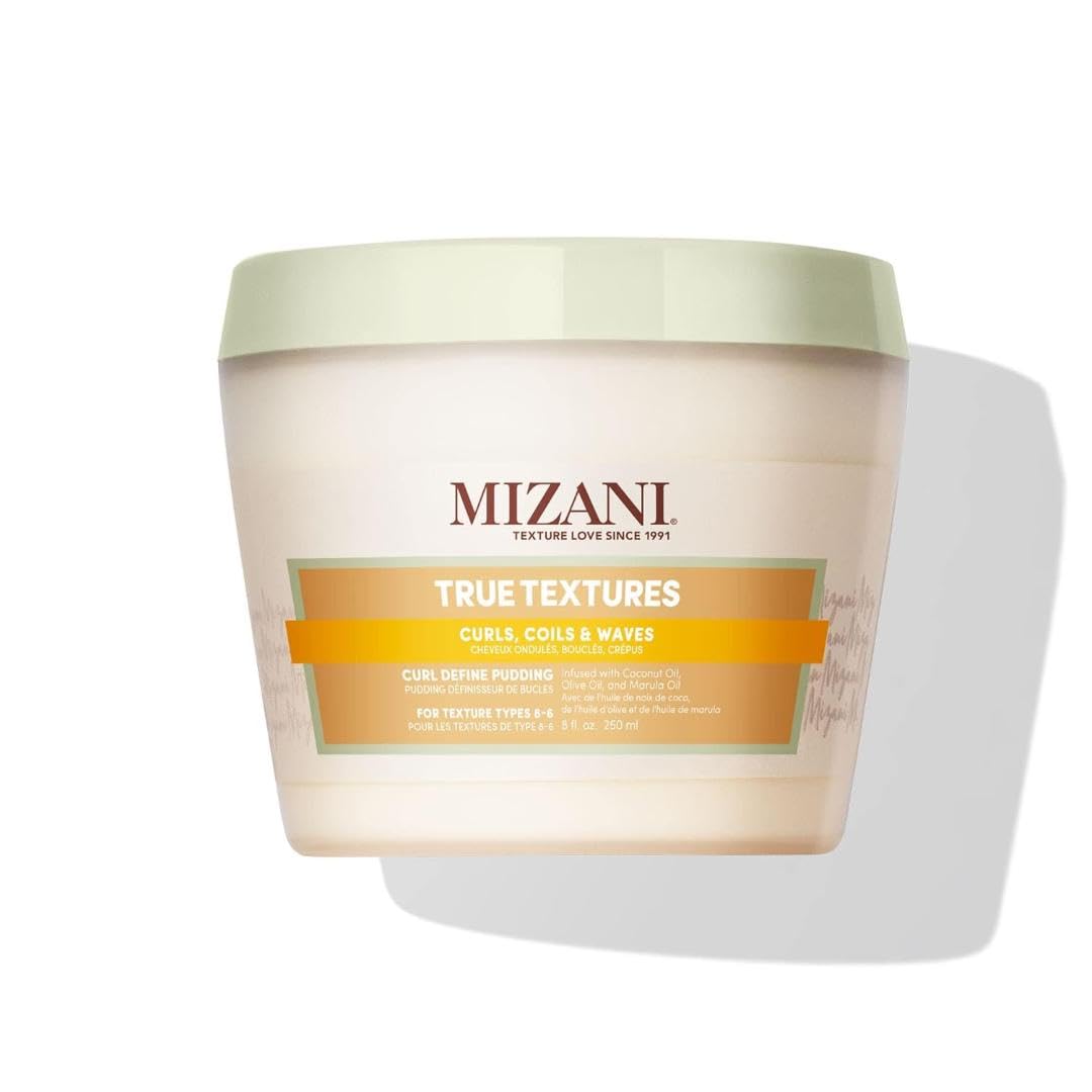 Light Gray Mizani True Textures Curl Define Pudding – For Curly Hair