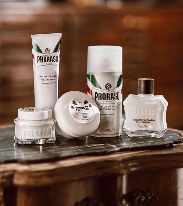 Dark Slate Gray Proraso After Shave Balm - Oatmeal & Green Tea