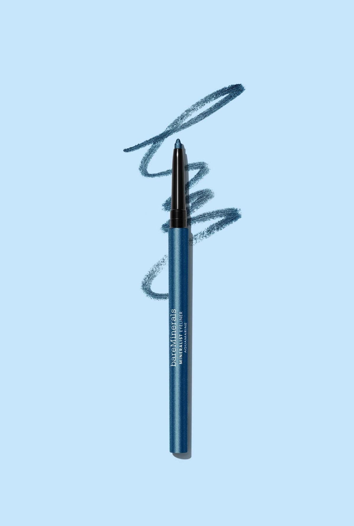 Pale Turquoise bareMinerals Mineralist Lasting Eyeliner, Aquamarine, Vegan, Cruelty-Free & Dermatologist-Tested