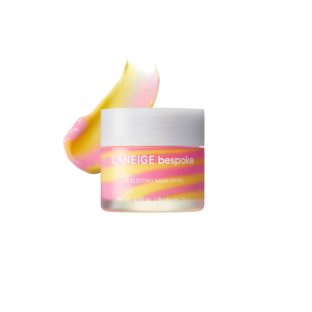 White Smoke LANEIGE Bespoke Lip Sleeping Mask | Customized Overnight Treatment