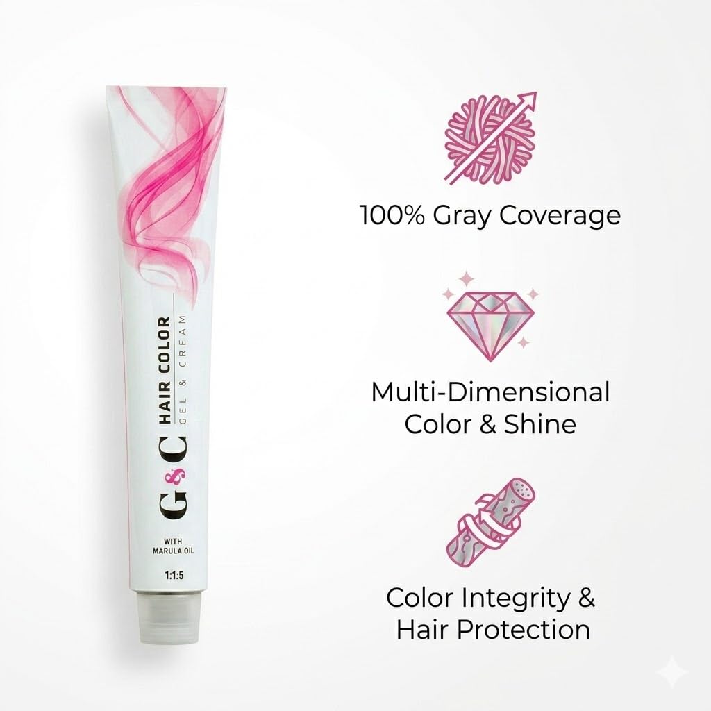 White Smoke Hair Bar NYC Professional Permanent Hair Colors 9.73/9.BG Very Light Brown Gold Blonde Intense & Bright Color Long-Lasting, Fade-Resistant | Shiny Hair 3.4oz 100ml Made in Italy