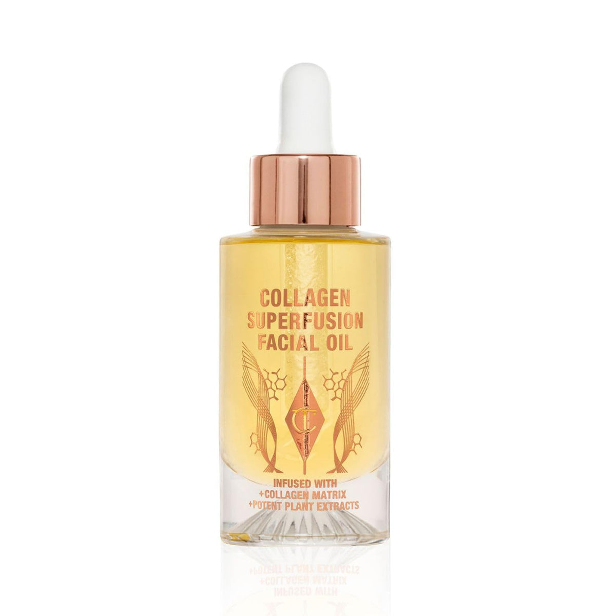 White Smoke Charlotte Tilbury Collagen Superfusion Face Oil - Plumps & Smooths Skin