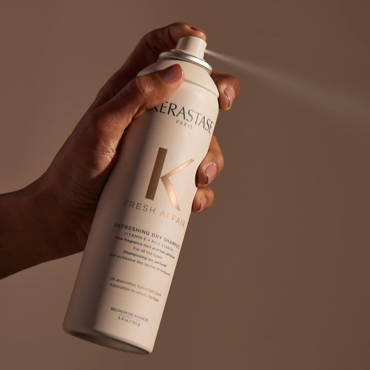 Dim Gray KERASTASE Fresh Affair Fine Fragrance & Oil-Absorbing Dry Shampoo