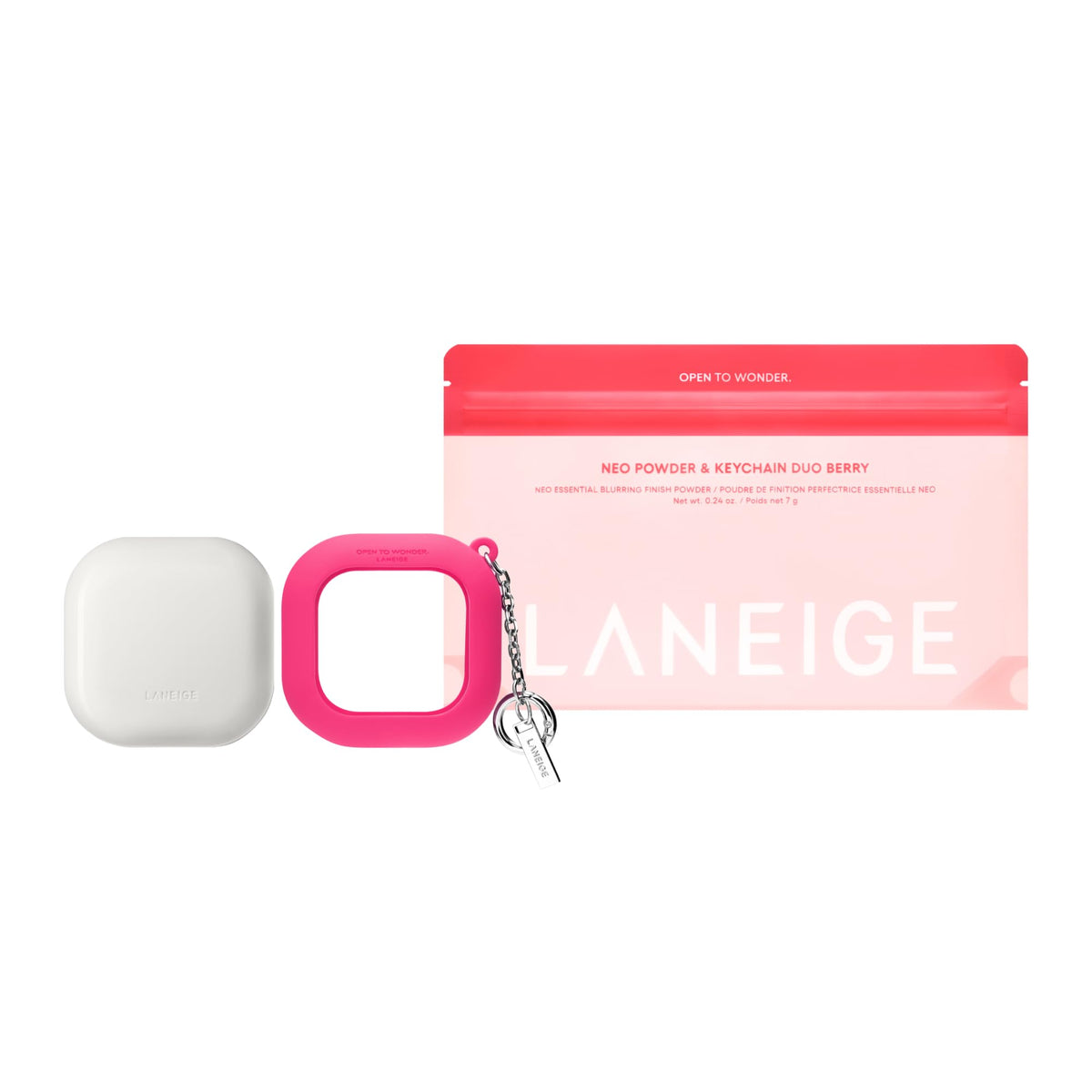 White Smoke LANEIGE Matin Kim x Neo Blurring Powder: Korean Oil-Control Compact