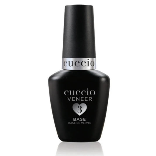 White Smoke Cuccio Veneer Gel Polish Base Coat – Strong Adhesion for Long-Lasting Manicures, Professional Salon Quality, LED and UV Compatible, 0.43 oz