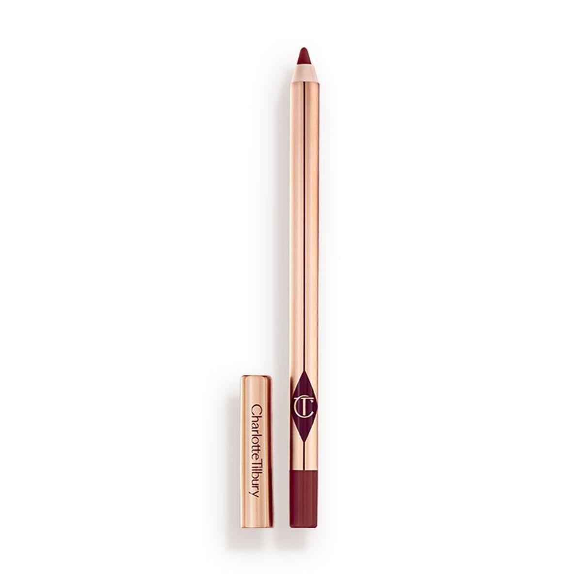 White Smoke Charlotte Tilbury Lip Cheat Lip Liner Pencil - Gives Lips a Fuller-Looking, Defined Pout - Enriched with Jojoba Oil & Hyaluronic Acid - Waterproof, Smudge-Proof & Transfer-Proof