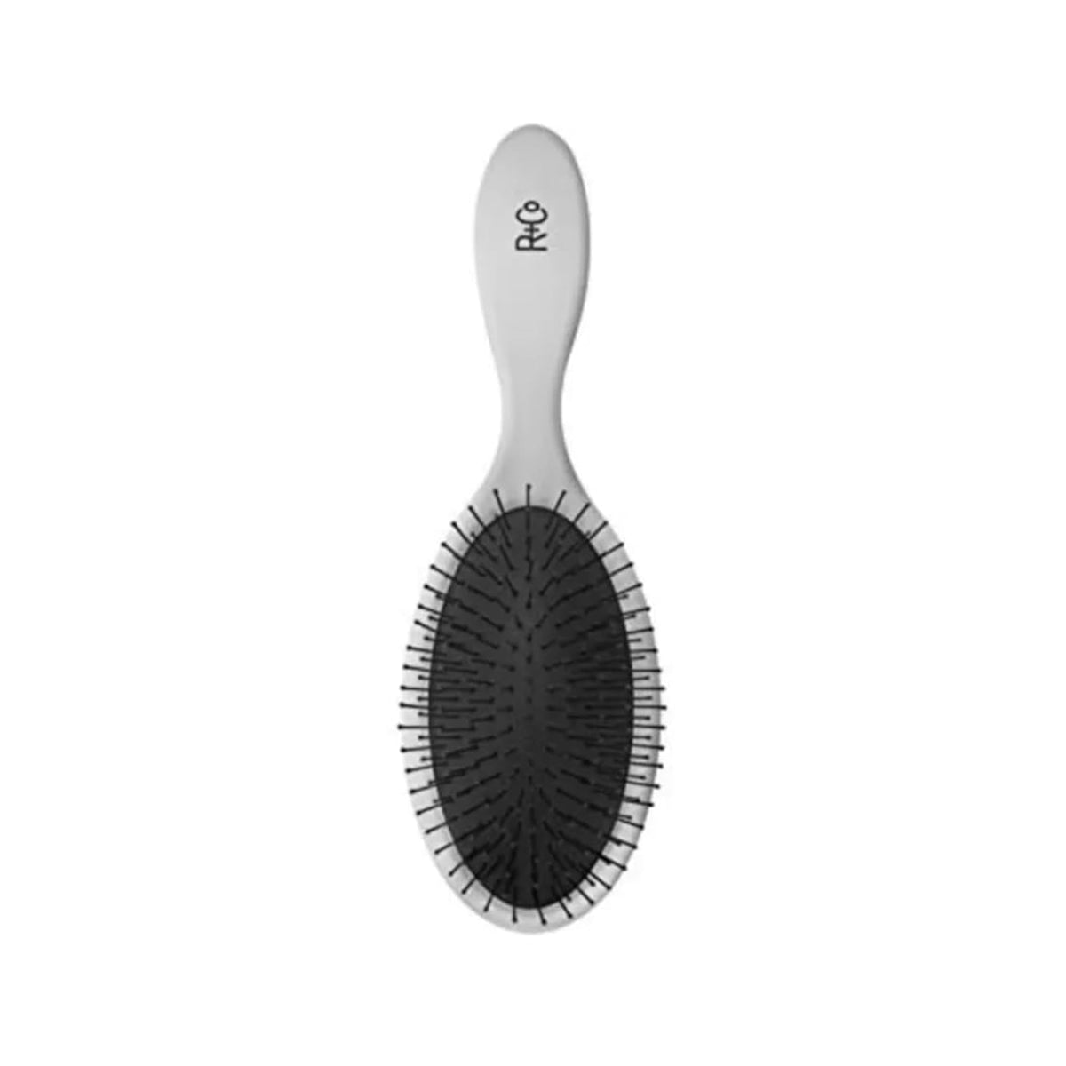 White Smoke R+Co Detangling Brush