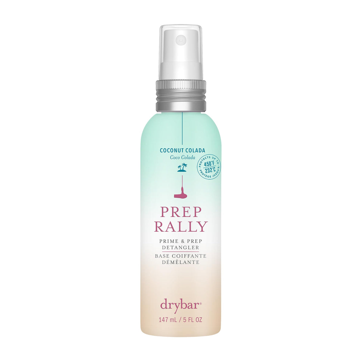 White Smoke Drybar Prep Rally Prime & Prep Detangler