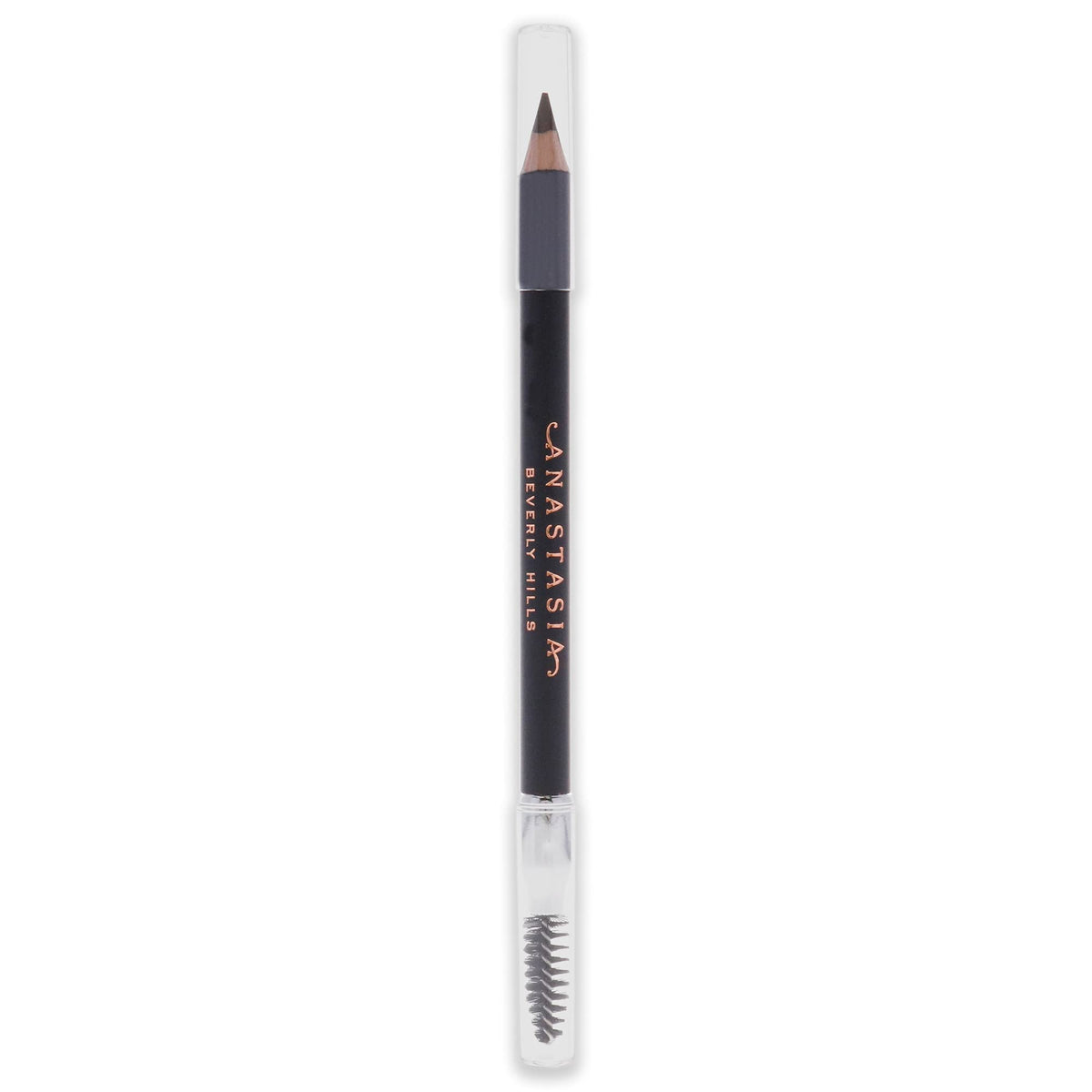 Dark Gray Anastasia Beverly Hills Perfect Brow Pencil - Dual-Ended Eyebrow Pencil with Spoolie Brush, Full-Pigment Powder-Like Formula for Natural-Looking Defined Brows - Dark Brown