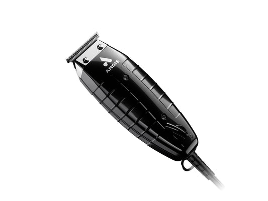 White Smoke Andis 04785 Professional GTX T-Outliner Beard & Hair Trimmer with Carbon Steel T-Blade, Bump Free Technology – Black
