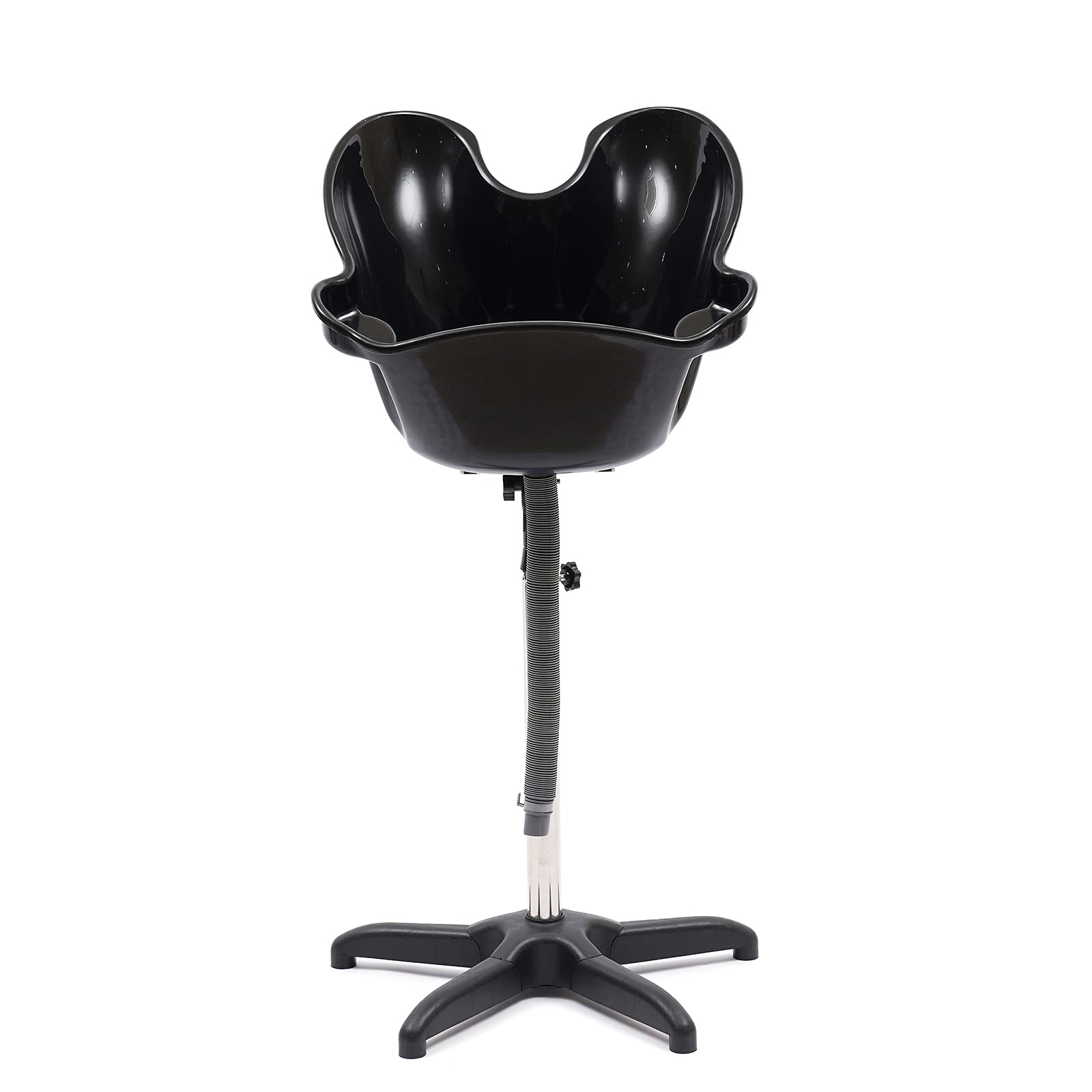 White Smoke Salon Deep Shampoo Basin Sink Hair Treatment Bowl Height Adjustable Portable