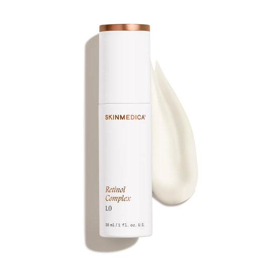 White Smoke SkinMedica Retinol Serum Complex 1.0 - Retinol Serum for Face with Vitamin A Derivatives - Helps to Reduce the Appearance of Fine Lines and Improve Skin Tone & Texture (1 Fl Oz)