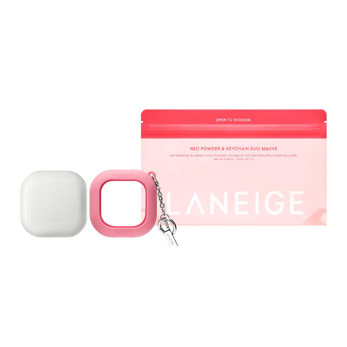 White Smoke LANEIGE Matin Kim x Neo Blurring Powder: Korean Oil-Control Compact