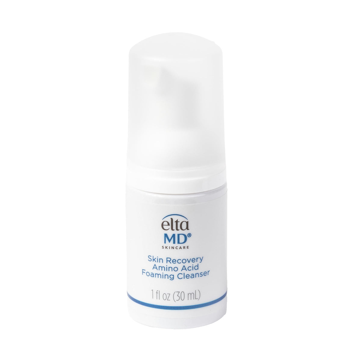 White Smoke EltaMD Skin Care Facial Care Set, Recovery Amino Acid Cleanser Trial Size and Renew Eye Gel