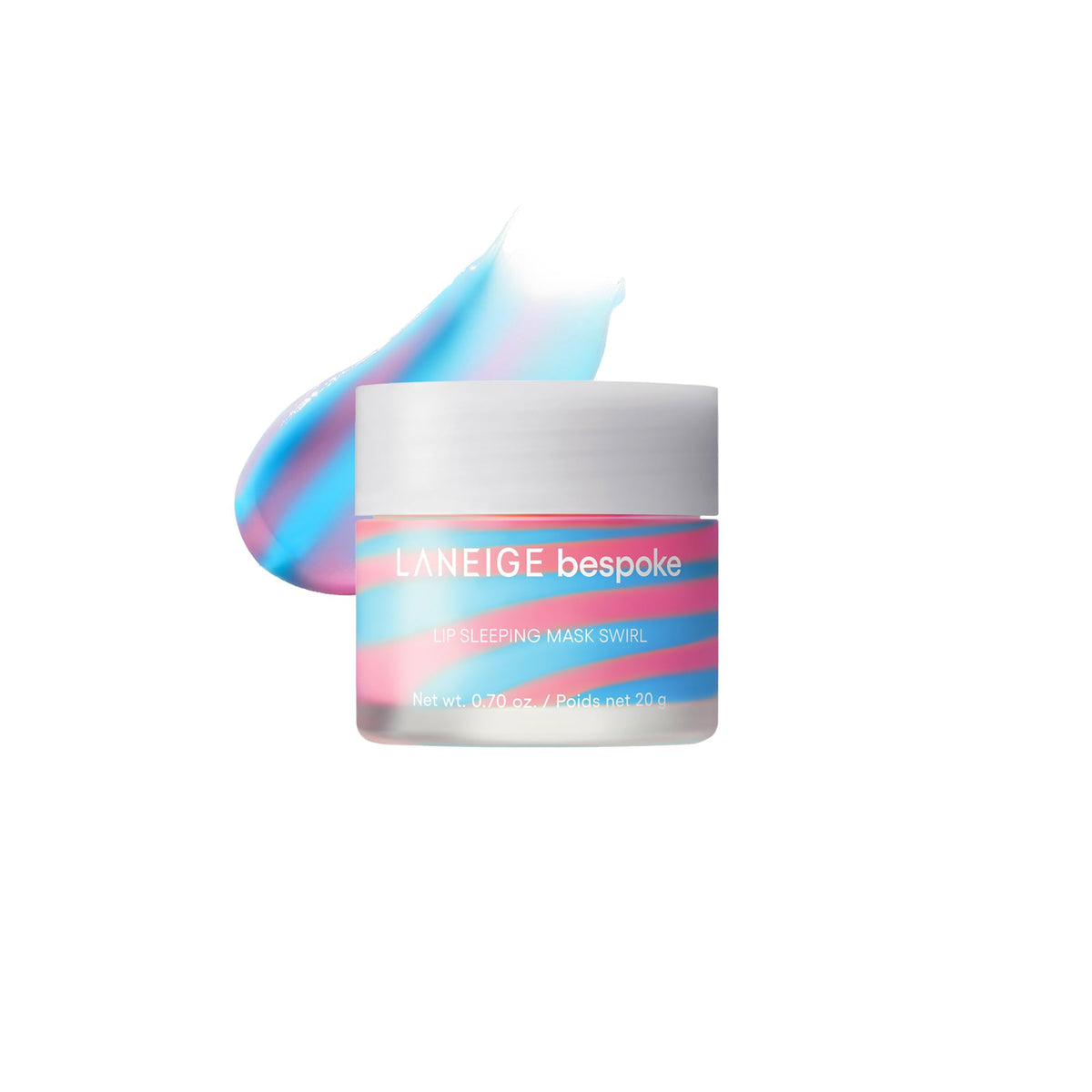 White Smoke LANEIGE Bespoke Lip Sleeping Mask | Customized Overnight Treatment
