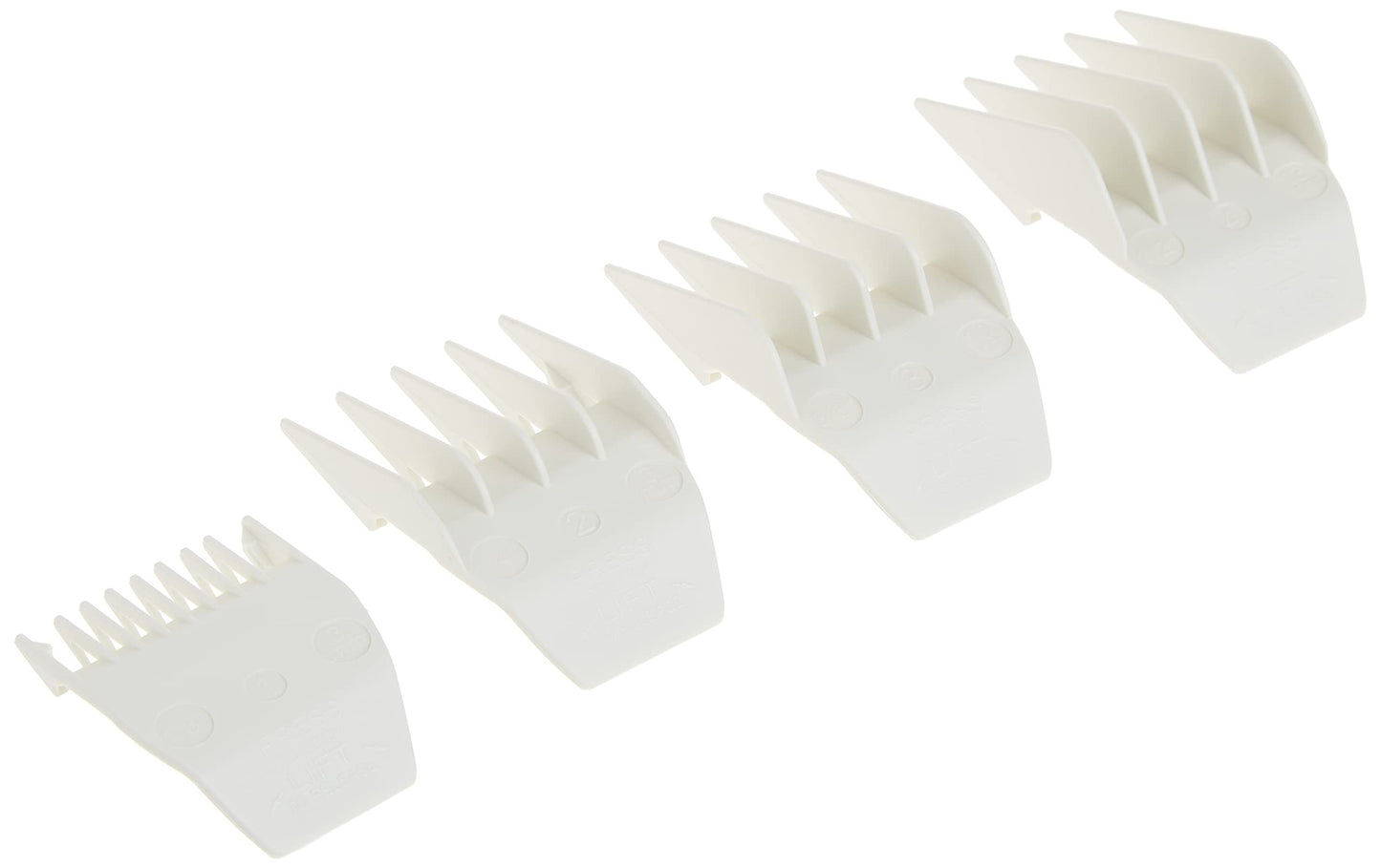 White Smoke WAHL Comb Set for Peanut Trimmer, White