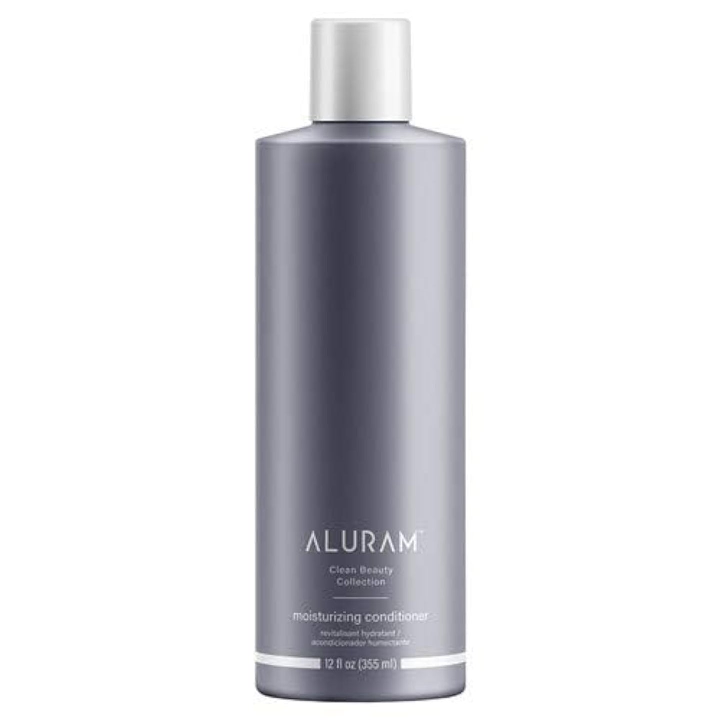 Dark Gray ALURAM Coconut Water Moisturizing Conditioner for Men and Women, Clean Hydration and Shine for Medium to Coarse Textured Hair, 12 Fl Oz