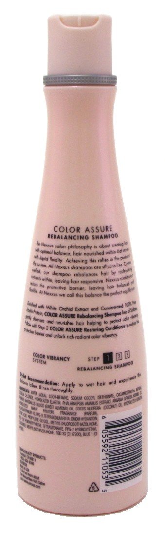 White Smoke Nexxus Shampoo Color Assure White Orchid Extract 13.5 Ounce (399ml) (6 Pack)