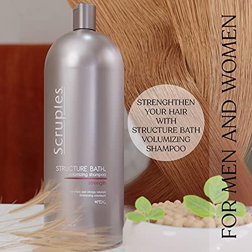 Rosy Brown Scruples Structure Bath Volumizing Shampoo Strenght 1000 ml / 33.8 oz