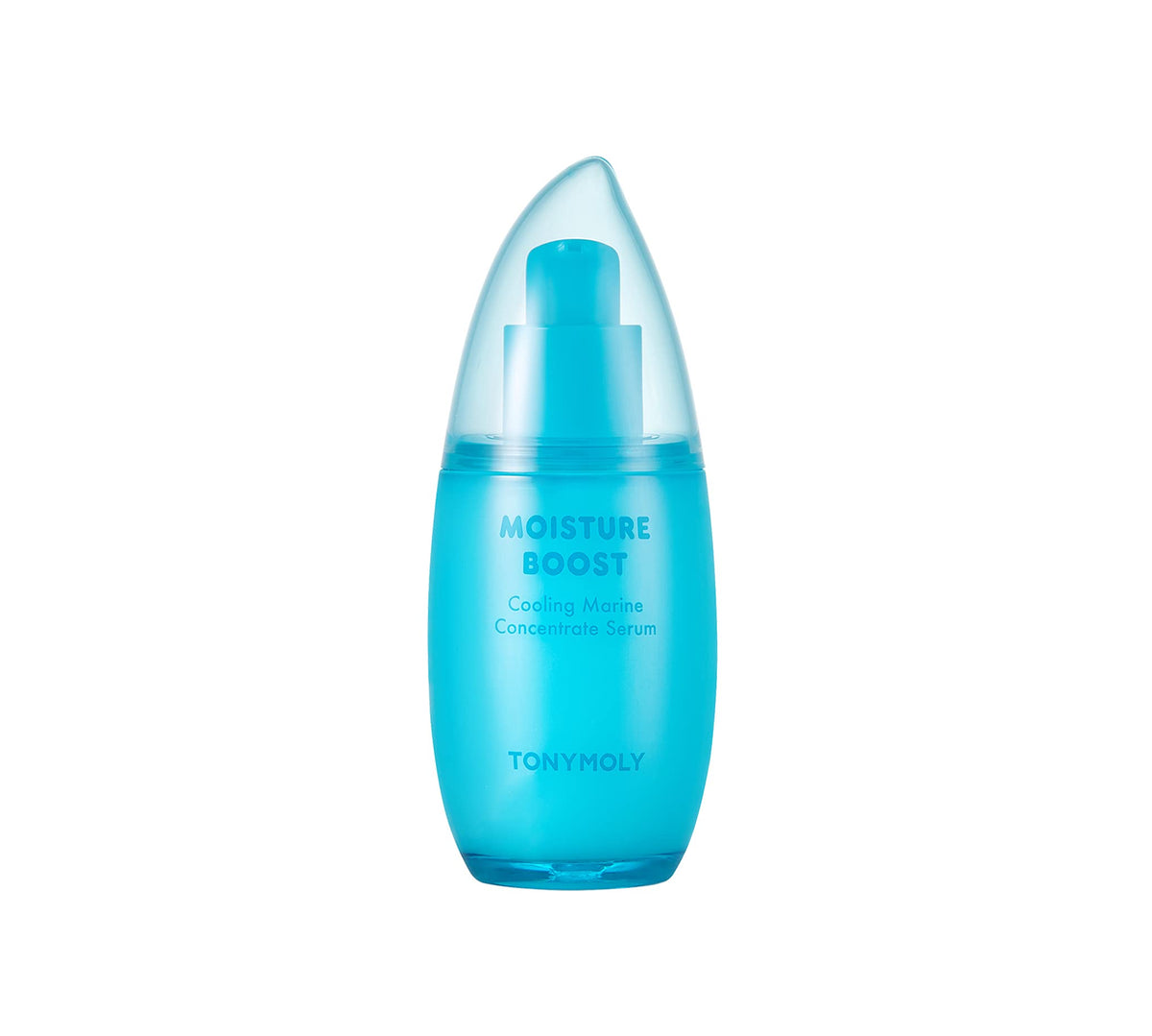 White Smoke TONYMOLY Moisture Boost Marine Serum - Hydrating, Brightening w Niacinamide