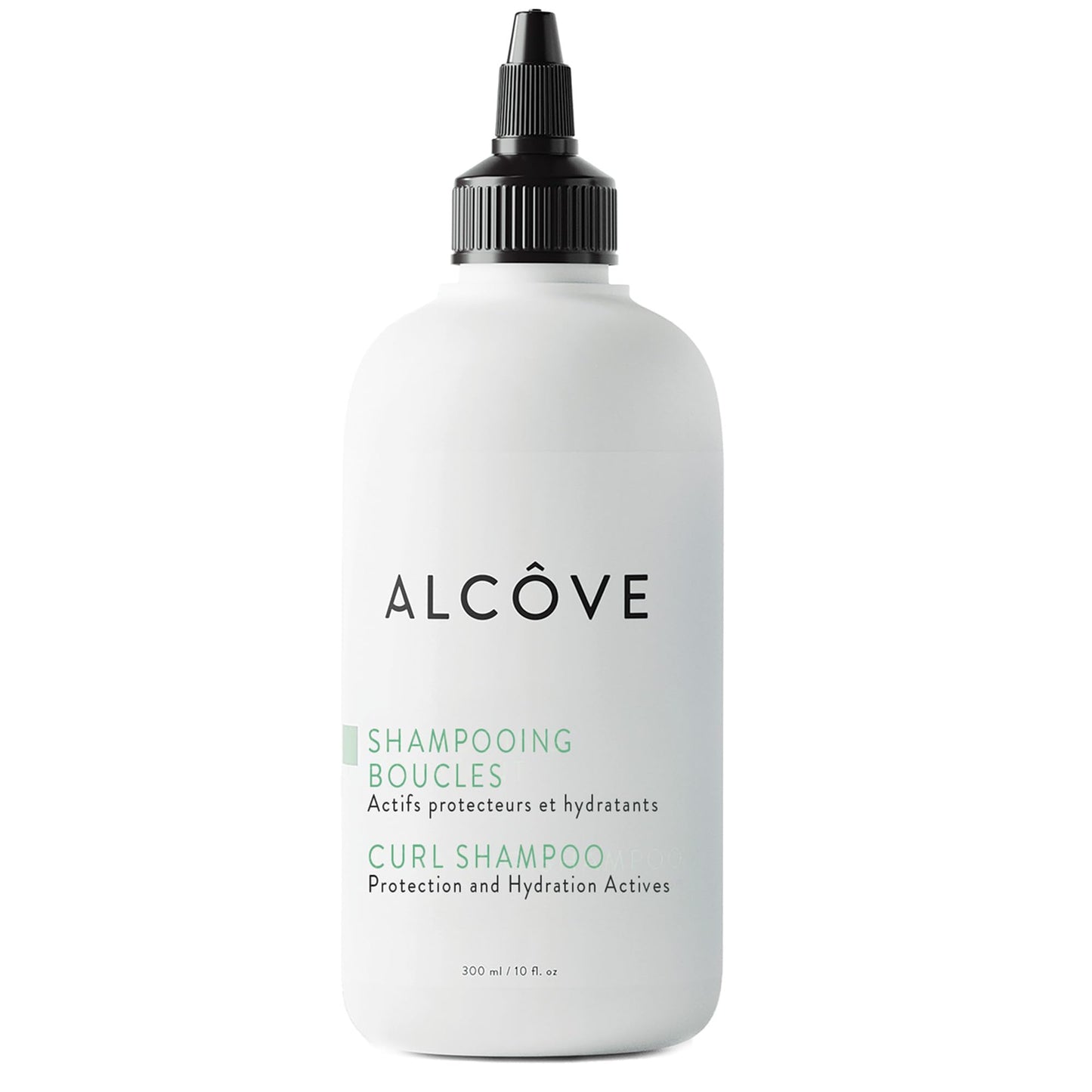 White Smoke Alcôve - Curls Shampoo - Hydrating Formula - Sulfate-Free - Enhances Curl Definition - Frizz Control - Wavy Curly Coily Hair - Gentle Cleanse - Spa-Like Experience- For Women and Men - 10 fl.oz Bottle