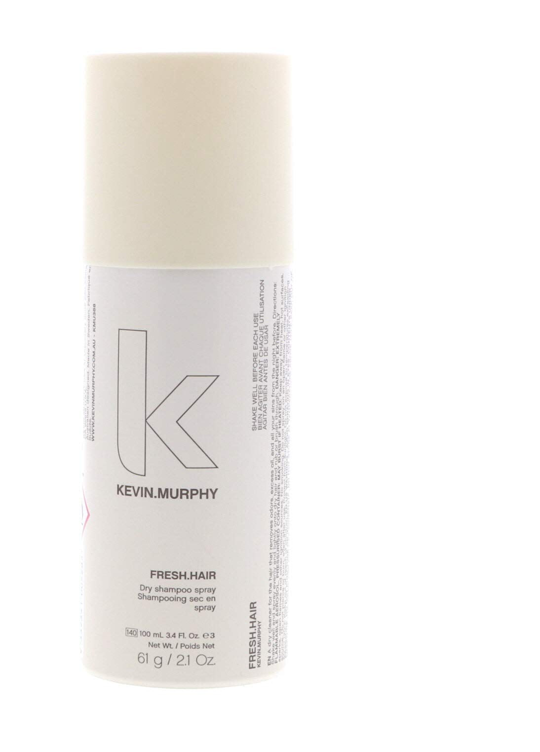 Light Gray Kevin Murphy Fresh Hair Dry Shampoo Spray, 3.4 oz Pack of 2