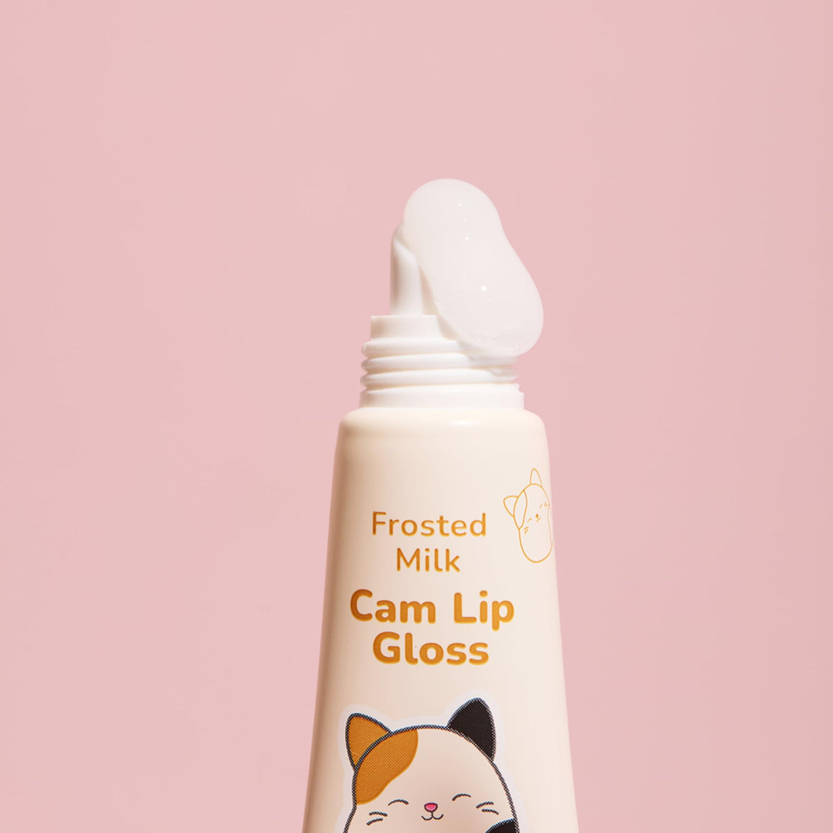 Thistle TONYMOLY x Squishmallows Cam Lip Gloss Keychain - Coconut Oil & Milk