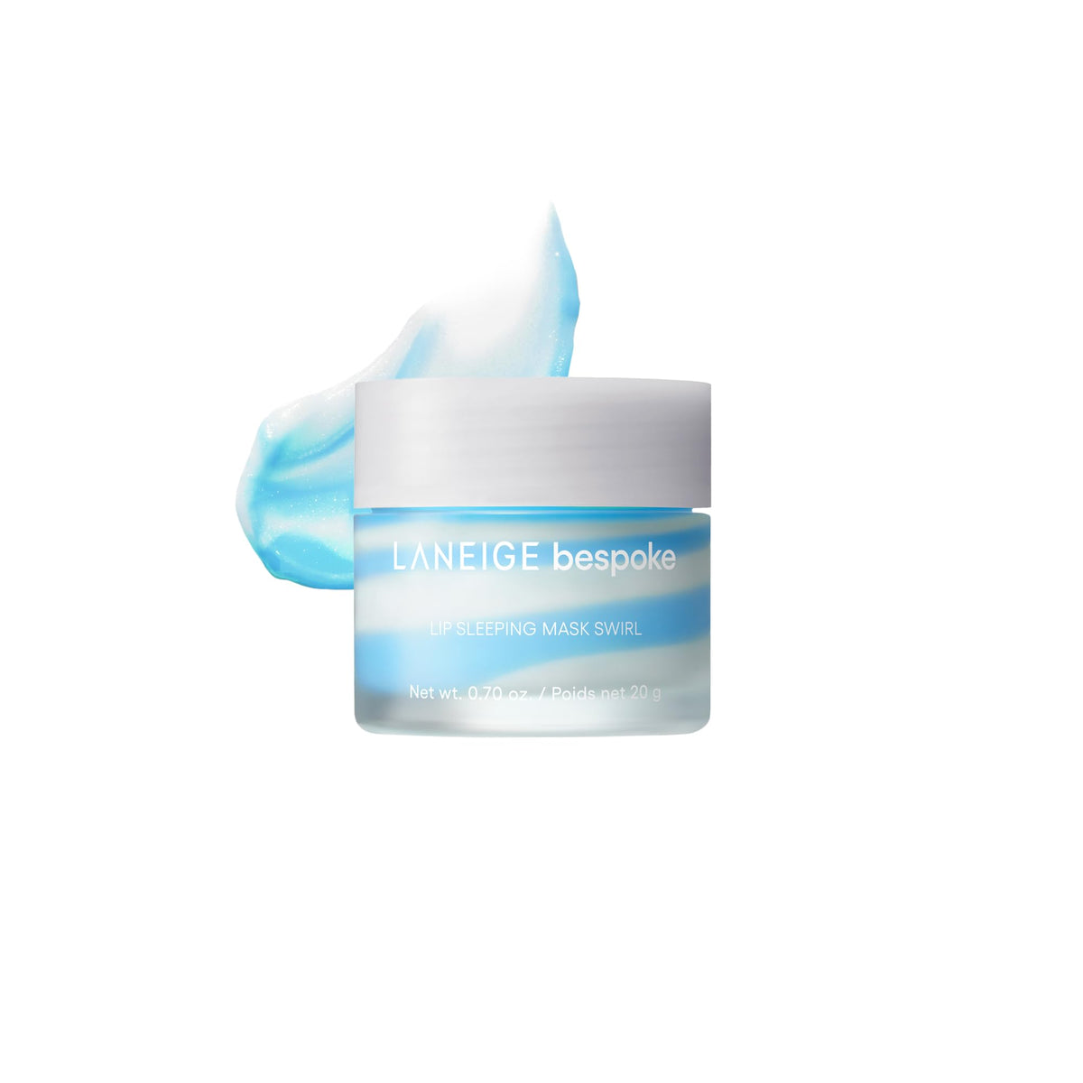 White Smoke LANEIGE Bespoke Lip Sleeping Mask | Customized Overnight Treatment