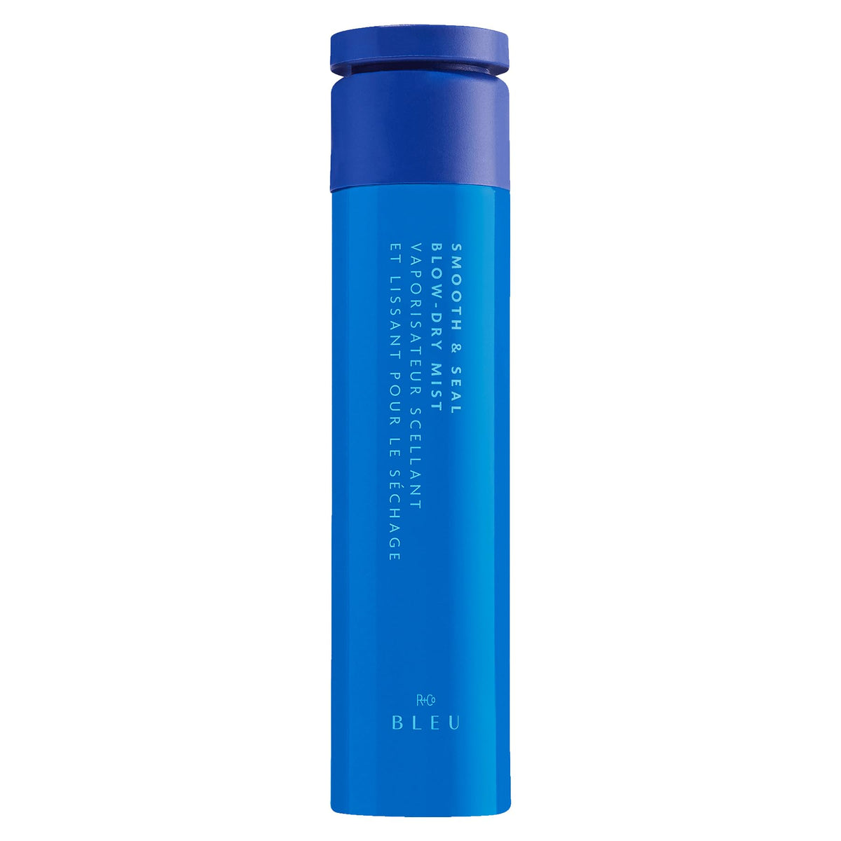 Dark Cyan R+Co BLEU SMOOTH & SEAL Blow Dry Mist