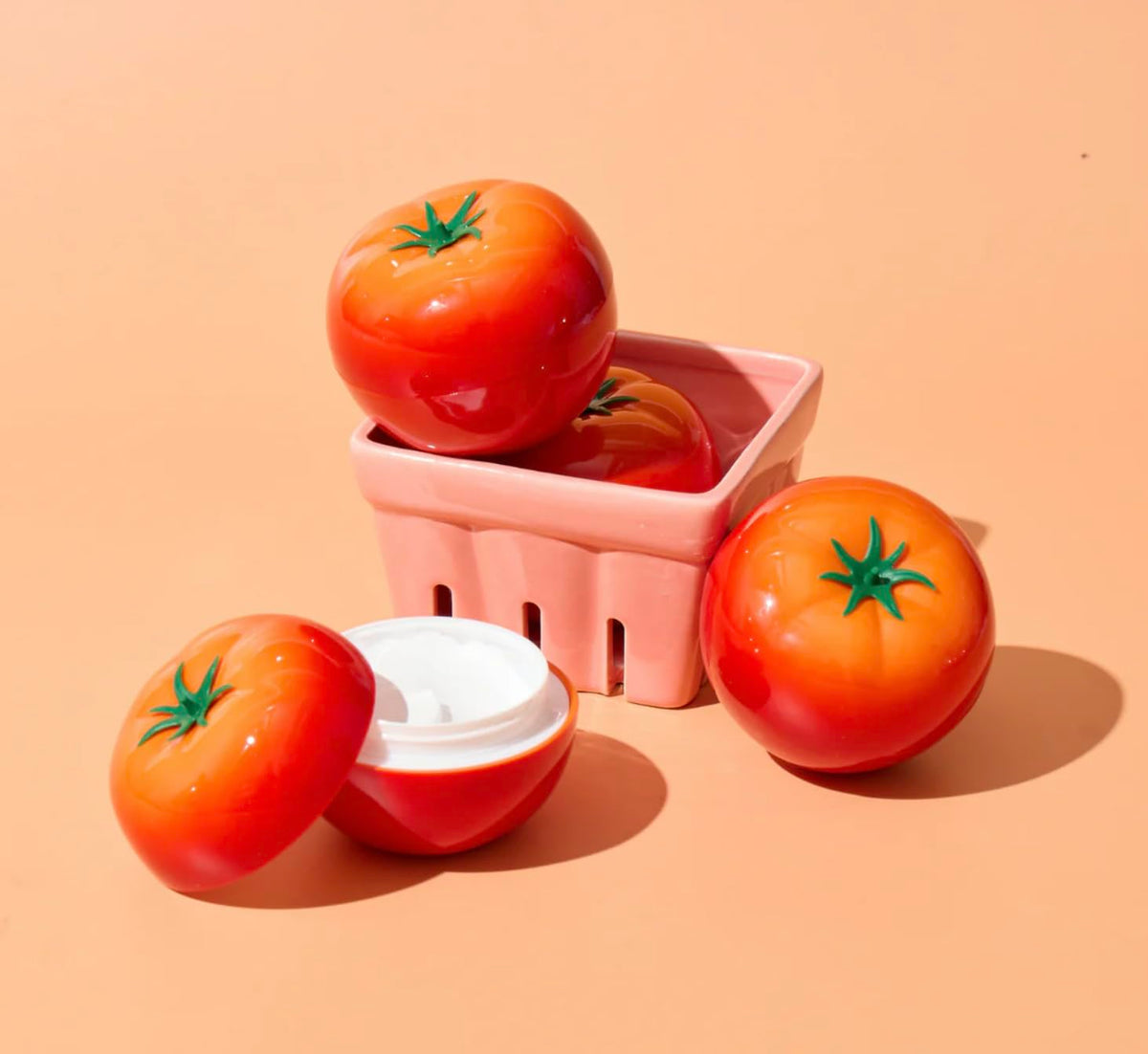 Light Salmon TONYMOLY Tomatox Magic Face Mask with Niacinamide, Korean Detox Pore Mask