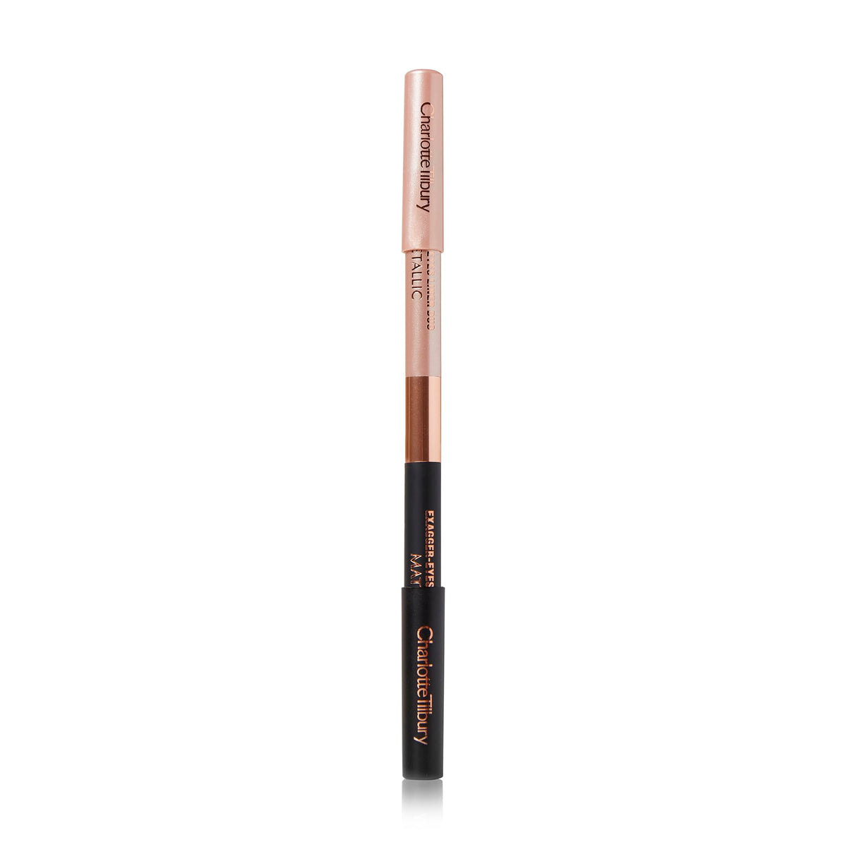 Wheat Charlotte Tilbury Exagger-Eyes Eyeliner Duo - Dual-Ended - Metallic & Matte