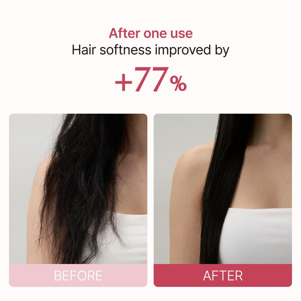 White Smoke lilyeve REPAIRTURN Gelato Hair Pack, Milk, Egg & Protein for Hair Repair, Hair Mask for Split End Smoothing, Damaged Hair Treatment, Boost Hair Elasticity - Korean Hair Care, Silky Banana 6.76 fl.oz