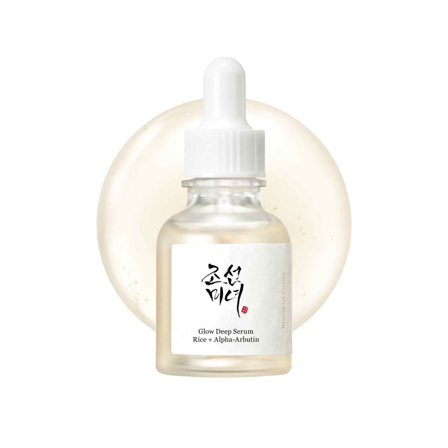 White Smoke Beauty of Joseon Glow Deep Serum Rice Alpha-Arbutin for Uneven Dull Skin Tone, Daily Korean Skin Care for Men and Women 30ml, 1 fl.oz