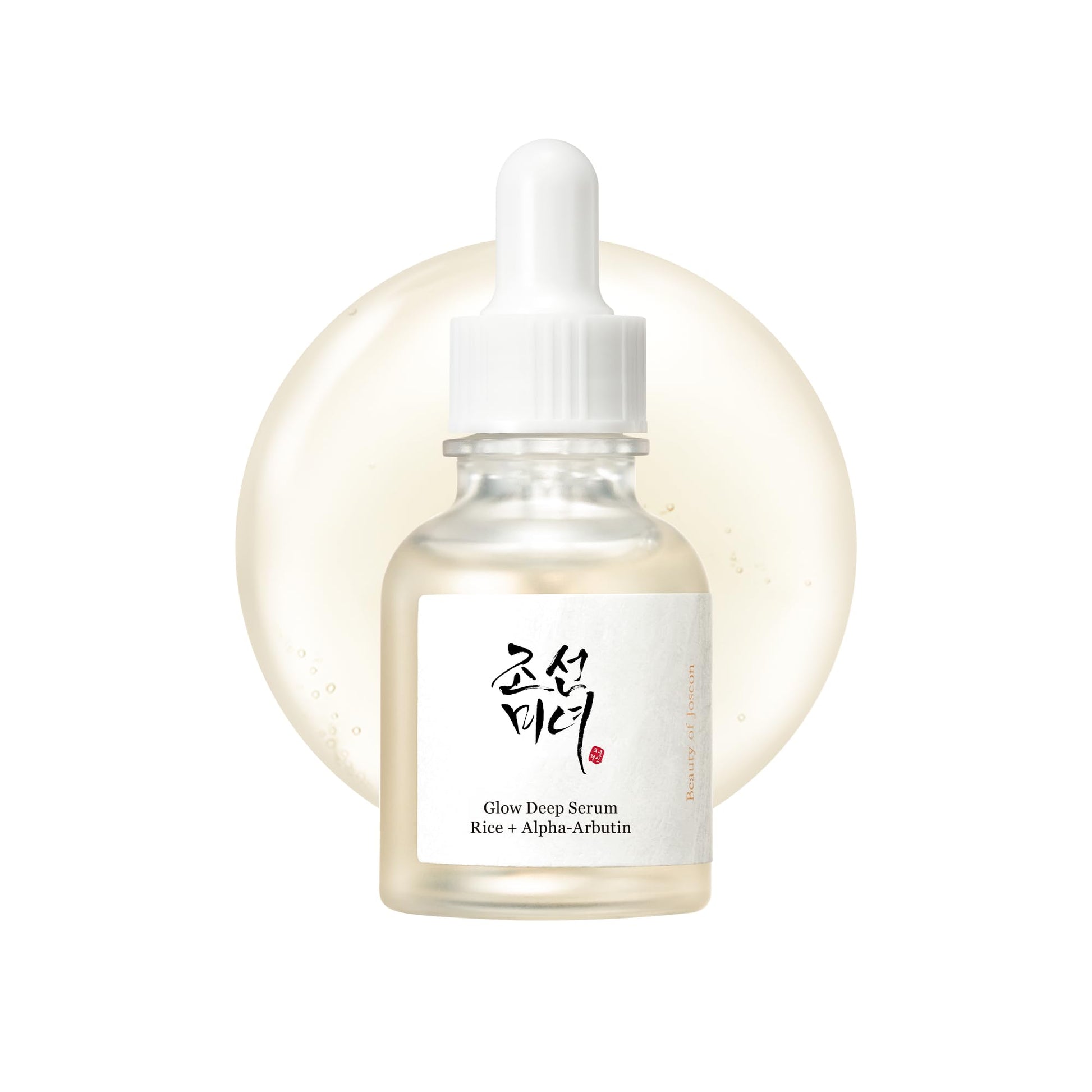 White Smoke Beauty of Joseon Glow Deep Serum Rice Alpha-Arbutin for Uneven Dull Skin Tone, Daily Korean Skin Care for Men and Women 30ml, 1 fl.oz