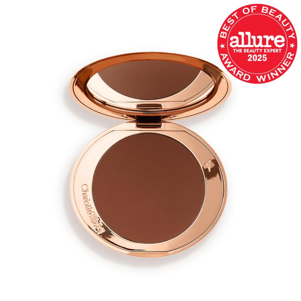 White Smoke Charlotte Tilbury Airbrush Matte Bronzer - Smoothing & Blurring Powder