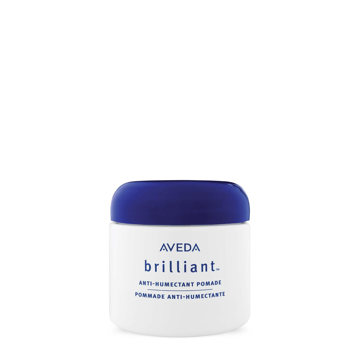 Lavender AVEDA Brilliant Anti-Humectant Pomade | Helps Prevent Frizz & Flyaways | Protects Against Humidity | for Curly & Coily Hair Types | Castor Oil and Rice Bran | Jasmine, Rose, Clove Aroma | 2.5 Ounce