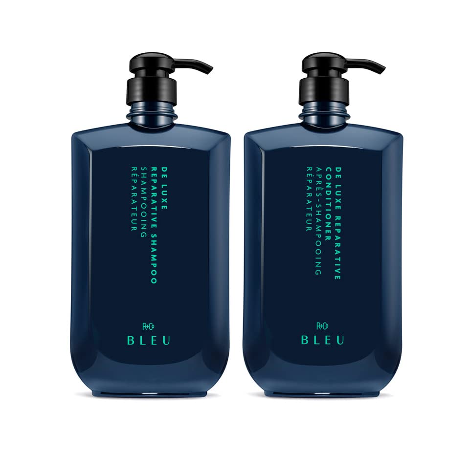 Midnight Blue R+Co BLEU DE LUXE Reparative Conditioner Mini, 1 Oz
