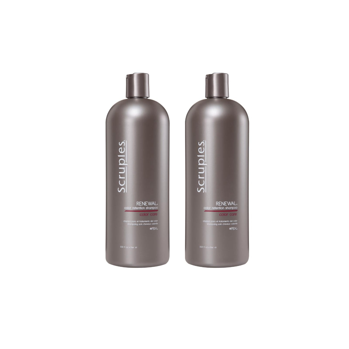 White Smoke Scruples Renewal Color Retention Shampoo Color Care 1000 ml / 33.8 oz Pack of 2